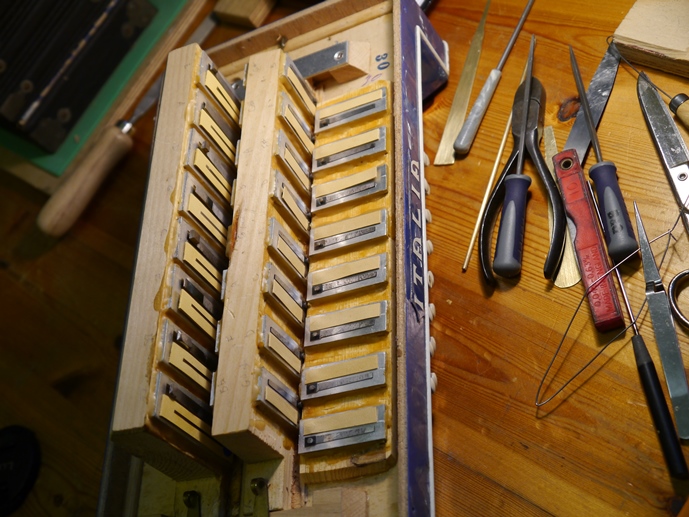 Accordion tuning and repair