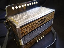 Hohner one row melodeon in D
